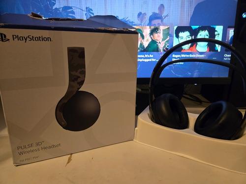 Auriculares Sony Pulse 3d Cfi-zwh1 Camuflaje Gris (Usado)