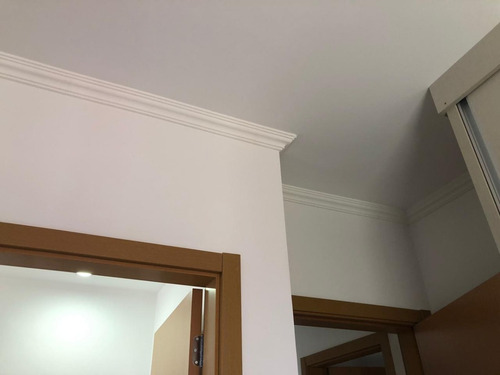 Imagem 3 de 7 de Moldura Rodateto Isopor C/ Acabamento Massa Mod 13 - 17 Mts