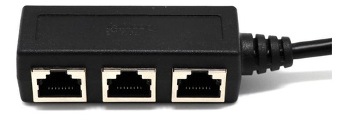 . Cable Divisor De Ethernet Rj45, Rj45 1 Macho A 3 X Puerto