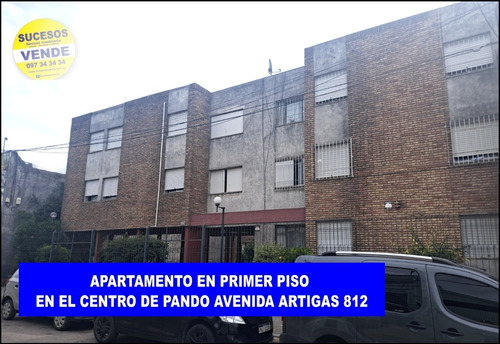 Vende Apartamento Planta Baja En El Centro De Pando Frente A Avenida Artigas