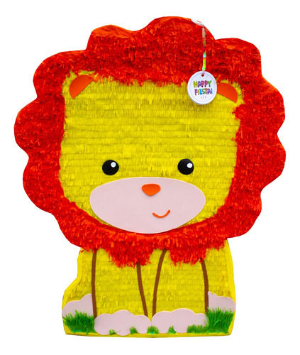 Piñata Premium León Safari 70 Cm Fiesta Infantil