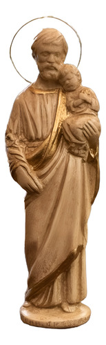 San Josè Con Niño Estatuilla Figura Religiosa Campoamor Deco