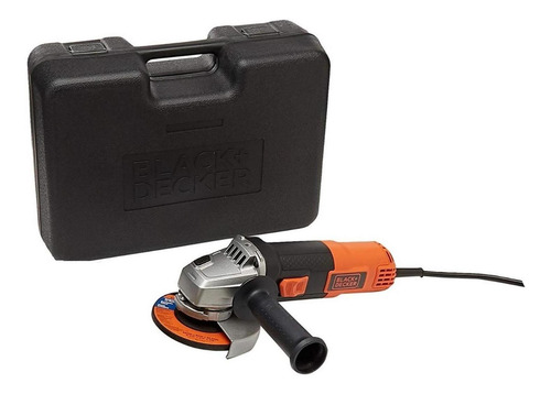 Imagen 7 de 10 de Kit Pulidora 4-1/2 + Guantes, Gafas Y 10 Discos Black+decker