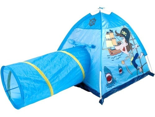 Carpa Pirata Con Tunel 112 X 112 X 94 Cm . Generac