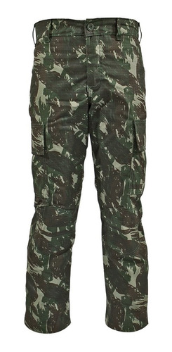 Calça Masculina Militar Padrão Exército Brasileiro 2 Bolsos