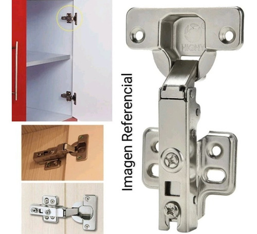 Caja 250 Bisagra Puerta Mueble Recta 35mm Click Ducasse