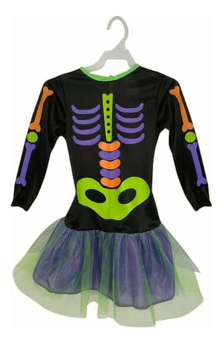 Source Disfraz Infantil, Esqueleta, Morada, Modelo 8423m.12,