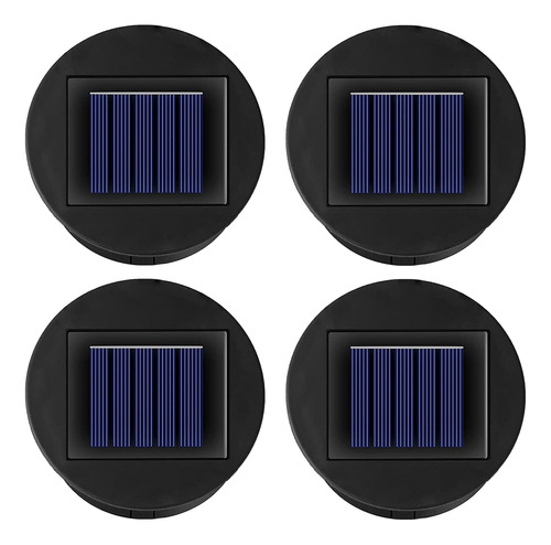 Ostritec - Paquete De 4 Tapas Solares De Repuesto (tamaño Su