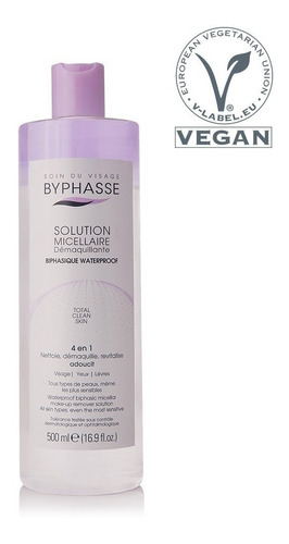 Solución Micelar Desmaquillante Bífasica Byphasse  500 Ml