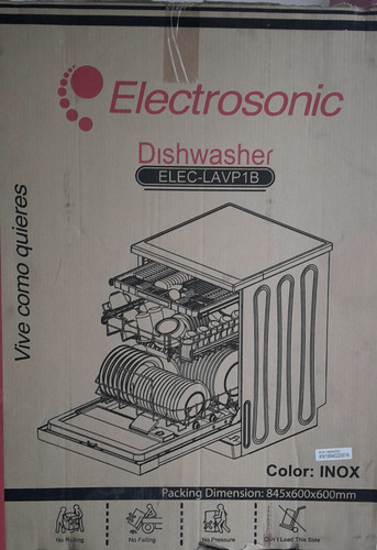 Lavaplatos Lavavajillas Eléctrico Automático Electrosonic