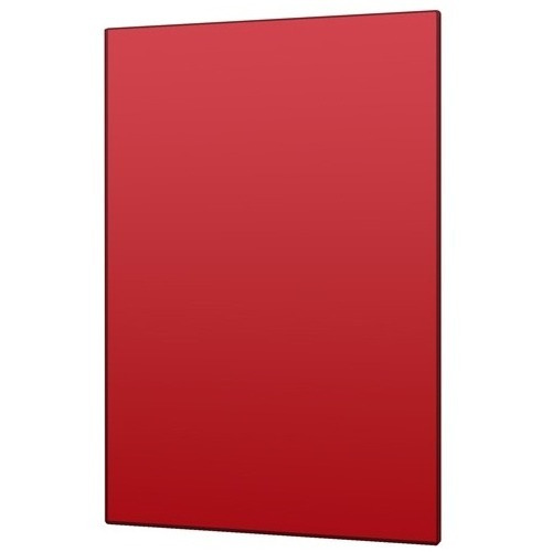 Lamina De Acrilico Rojo Transparente De 3 Mm De 122 X 244 Cm