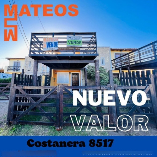 Venta Dúplex Mar Del Tuyu  Costanera E/ 85 Y 86