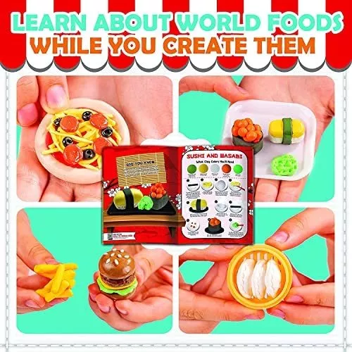 Original Stationery Mini World Food Kit De Arcilla Seca Al A