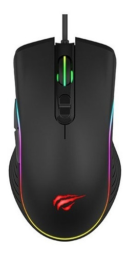 Mouse Gamer 6 Botones Iluminación Rgb 3200dpi Havit Ms1006