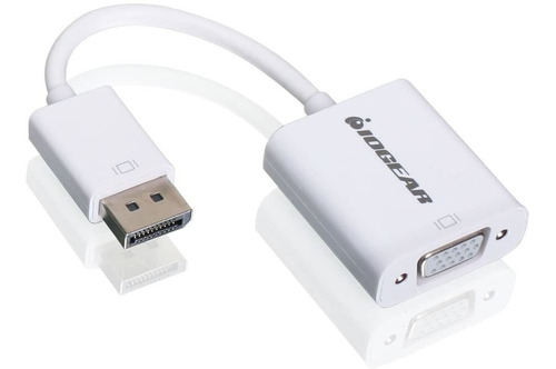 Cable Adaptador Iogear Displayport A Vga, Blanco