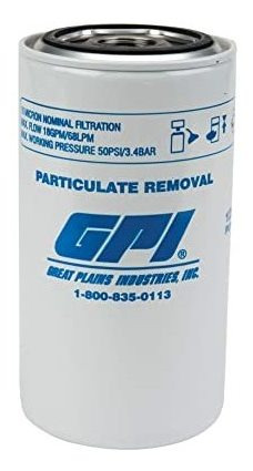 Gpi 129300-01, P-18-10-1 Filtro De Partículas, 18 Gpm (67l /