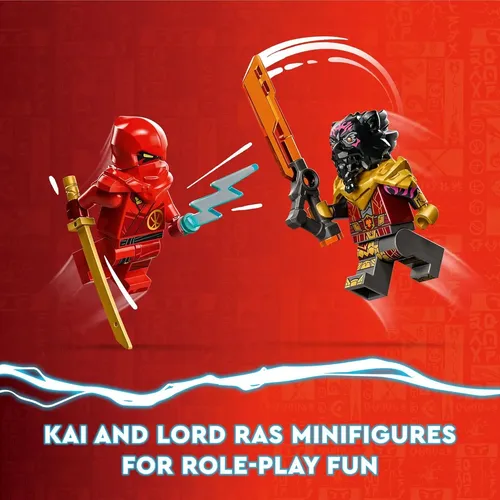 Lego Ninjago Kai E Ras Batalha De Carros E Bicicletas (71789 103