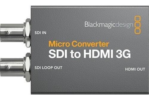 Blackmagic Micro Converter Sdi A Hdmi Factura A Y B C/fuente