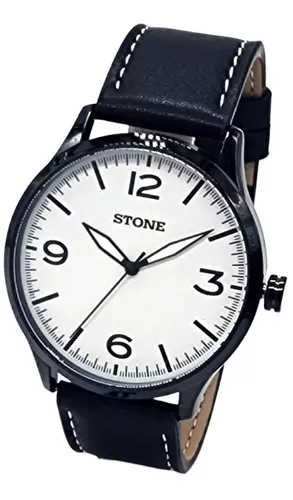 Reloj Analógico Stone Hombre St1047 Gris/azul