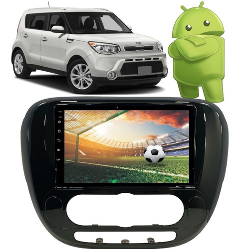 Central Multimídia Kia Souls 2014/19 Android 9  Carplay 4g