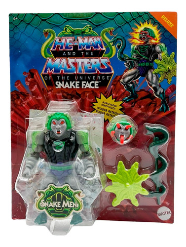  Masters Of The Universe: Origins Deluxe Snake Face Hkm87