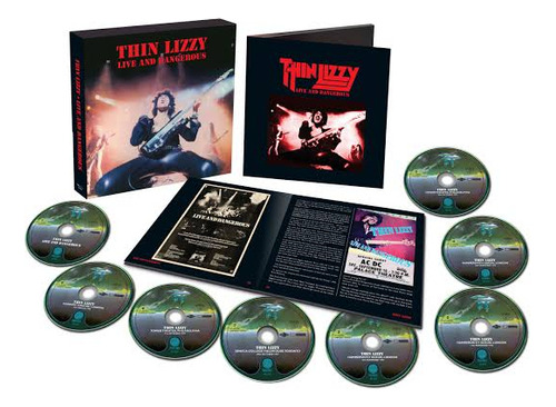 Thin Lizzy - Live And Dangerous Box Set (8 CDs) Versión álbum Edición limitada