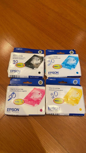 Pack Cartuchos Epson T044120 T044220 T044320 T044420