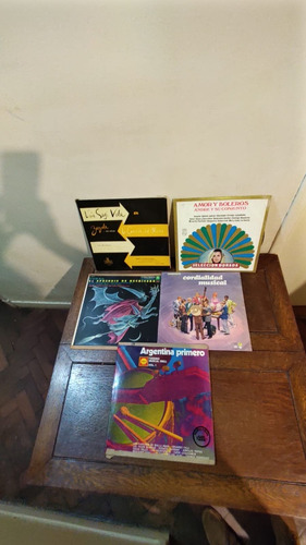 Discos De Vinilo Diferentes Cantantes Y Ritmos. (Usado)