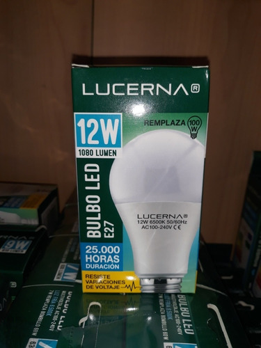 Bombillos Lucerna Bulbo Led E 27 Multivoltaje 