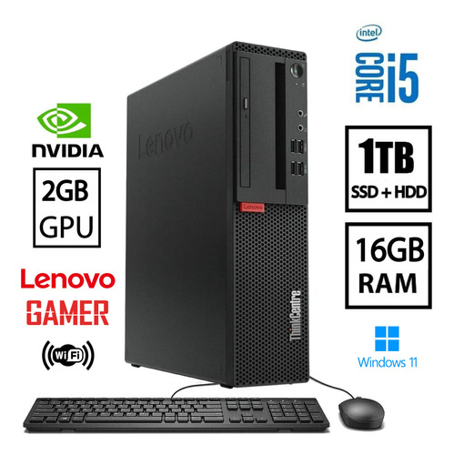 Pc Lenovo M710s Gamer Core I5 16gb Ram 1tb Windows 11 
