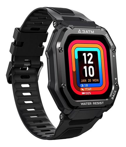 Smartwatch Reloj Inteligente Kospet Rock El Indestructible Color de la caja Blanco Color de la malla Negro Color del bisel Negro