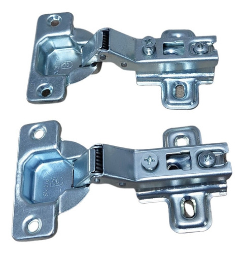 Kit 2 Dobradiça Armário Cozinha Guarda Roupas 35 Mm Curva