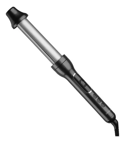 Rizador Revlon 2 En 1 Ajustable Ceramica Peluqueria Febo Color Negro