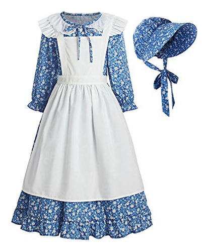 Relibeauty Pioneer Girl Dress Colonial Prairie 51wvf