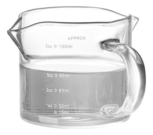 Taza Medidora De Vidrio 150ml Claro 150ml 150ml Claro 150ml