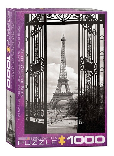 En Las Puertas De Paris Eiffel Rompecabezas 1k Eurographics
