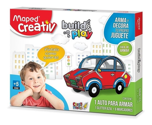 Juguete Para Armar Y Decorar Tu Auto Maped