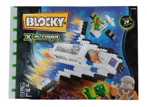 Bloques Para Armar Blocky X-plorer Mision A Marte! Original