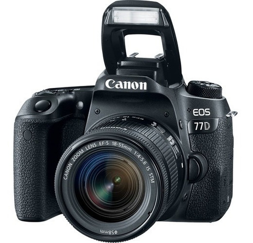 Câmera Canon 77d + 18-55mm F/3.5-5.6 Stm - Top 1