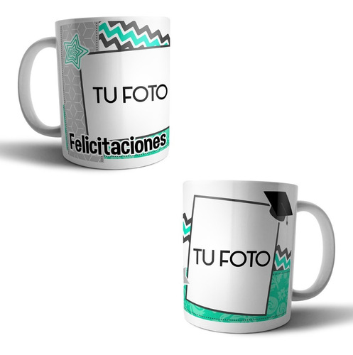 Taza Sublimada Graduación Personalizada Para Graduados 