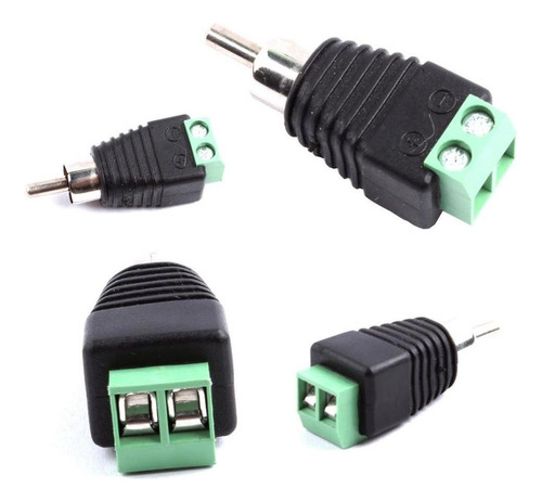 4 Piezas Cable De Bocina A De Sonido Conector Adaptador