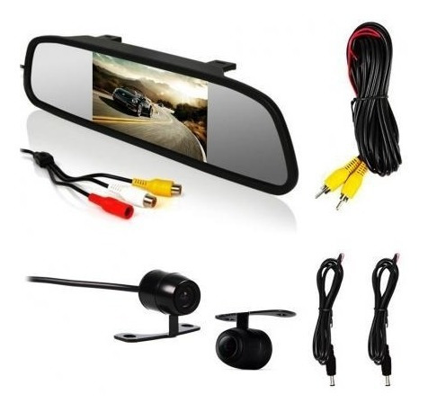 Retrovisor Lcd Com Camera Ré Sensor De Estacionamento Hb20