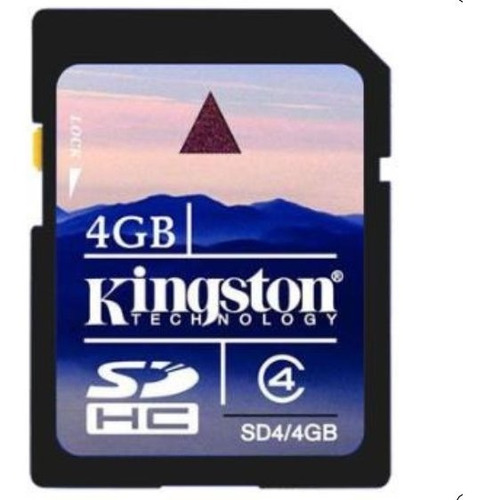 Cartão De Memoria Para Câmera Digita Sdc4/4gb-kingston