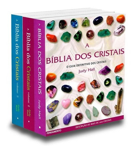 Kit A Bíblia dos Cristais - 3 volumes: Não Aplica, de : Judy Hall. Série Não aplica, vol. Não Aplica. Editora Pensamento, capa mole, edição não aplica em português, 2020