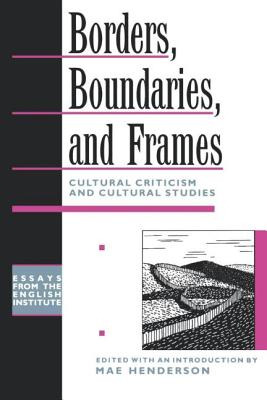 Libro Borders, Boundaries, And Frames - Henderson, Mae