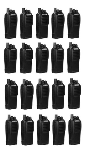 Pack 20 Radio Walkie Talkie Portatil Baofeng Uhf Uv-6d