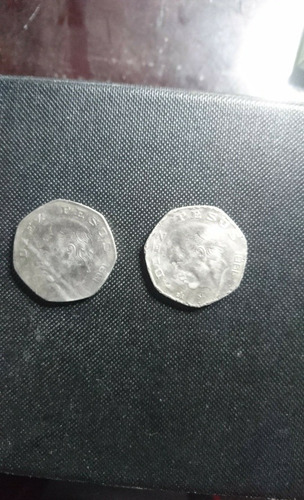 2 Monedas De Colección De Diez Pesos Hidalgo De 1981 