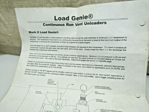 Control Devices Lgm20af-f Load Genie Continuous Run Unlo Jje