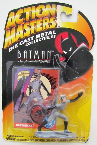 Figura Dc: Catwoman, Batman The Animated Series Die Cast. 