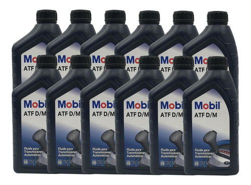 Aceite Transmisión Mobil Atf Dexron Iii D/m 12 Litros